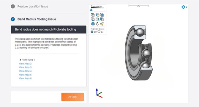 DFM Feedback for Every Bearing Shield Quote